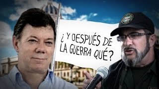 ¿Qué será más complejo la firma de la paz con las FARC o el postconflicto  Testigo Directo HD [upl. by Ebenezer]