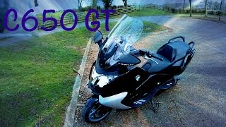 BMW C650 GT Maxi Scooter Pure Luxury [upl. by Yajnas]