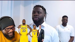 How LeBron Was After Bronny Got Drafted To The Lakers [upl. by Elisee]