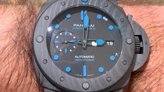 Panerai Luminor Submersible Carbotech [upl. by Eicyac395]