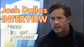 Josh Dallas talks MANIFEST ONCE UPON A TIME Ginnifer Goodwin amp more Happy Sad Confused [upl. by Rhetta]