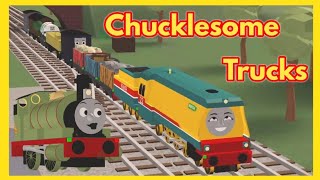 Chucklesome Trucks  Blue Train With Friends  Remake [upl. by Laenahtan]