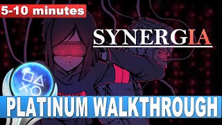 Synergia Platinum Walkthrough  Trophy amp Achievement Guide [upl. by Ajnin114]