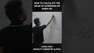 HOW TO CALCULATE SCREENING  SHIELDING EFFECT SHORT 5 SHORT maths education dblockelements [upl. by Akenahs]