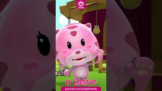 Did You Ever See a Lassie  Jungle Friends Nursery Rhymes  Short [upl. by Avigdor]