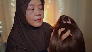 ASMR Lice Check amp Scalp Scratching  No Talking ✨ [upl. by Sible793]