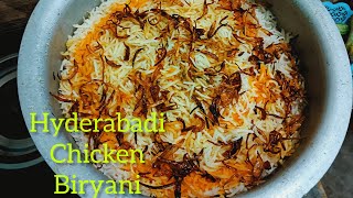 World famous hyderabadi chicken dum biryani  chicken dum biryani easy recipe [upl. by Evyn]