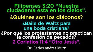 ¿Baile de Waltz para una boda cristiana  Los diáconos  La confesión de pecados  “Otro Jesús” [upl. by Elaynad790]