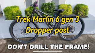 Watch this before installing a dropper post on your Trek Marlin [upl. by Soinski]