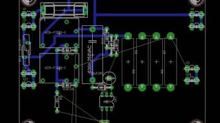 Circuit design in Eagle [upl. by Hauge]