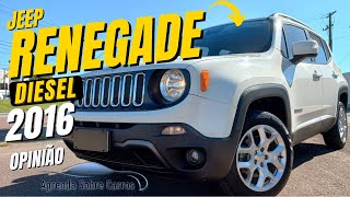 Opinião e Avaliação  Jeep Renegade Longitude Diesel 4x4  Review [upl. by Aesoh]