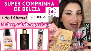 Comprinhas perfeitas de produtos de beleza maquiagens cabelo e perfume  de 14 itens baratinhos [upl. by Dijam]