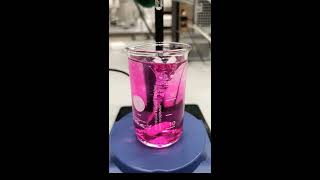 NaOH  HCl  Phenolphthalein  color changing reaction [upl. by Annadroj]