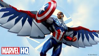 Get to Know Captain America  Sam Wilson 🎇 [upl. by Weyermann364]