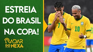 BRASIL X SÉRVIA ESTREIA DO BRASIL NA COPA DO MUNDO  PRÉJOGO DIRETO DO QATAR NO RADAR DO HEXA [upl. by Ley]