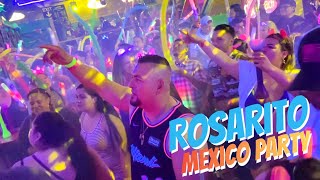 ROSARITO MEXICO PARTY 🇲🇽🥳COCO BEACH [upl. by Enyrhtac]