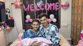 Welcome home Ayzal😍❤️ Assa kya kiya maine jisse nausheen huwi emotional🙈😌 aur diya surprise🥹 [upl. by Ecydnac]