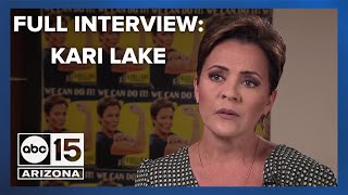 ABC15s full interview with Republican Senate candidate Kari Lake [upl. by Catherine]