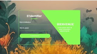 Découvre Comment Créer un Formulaire de Connexion en HTML et CSS html css [upl. by Oirasan]