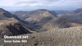 Lake District  Great Gable 360 [upl. by Hadlee]