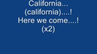 Phantom Planet  Orange County  California lyrics [upl. by Oinegue]