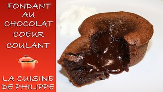 Fondant au chocolat cœur coulant [upl. by Ettelorahc]