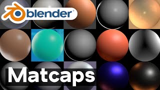 How to Create Matcaps for Blender Free Download [upl. by God367]