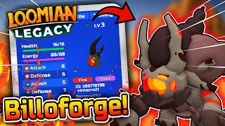 Consigue y EVOLUCIONA a SMOAL En BILLOFORGE CLIMA Loomian Legacy Español  Roblox [upl. by Aihsilat]