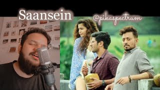 Main Apne Hi Mann Ka Hausla Hoon  Saansein  Karwaan  Slowed Vocals Reverb Lofi Cover Shorts [upl. by Yrahk]