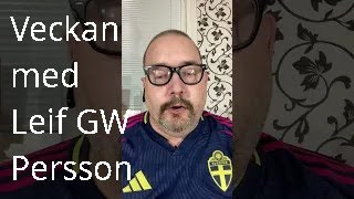 Dagbok 0896 Anders tipsade om quotVeckanquot med Leif GW Persson Färjan Bipolär Typ 1 Aspergers [upl. by Sair]