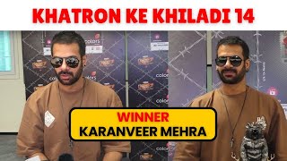 Interaction with khatron Ke Khiladi 14 Winner Karanveer Mehra and opens up about his journey [upl. by Nebeur]