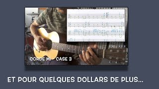 Et pour quelques dollars de plus  Tutoriel guitare [upl. by Ecahc]