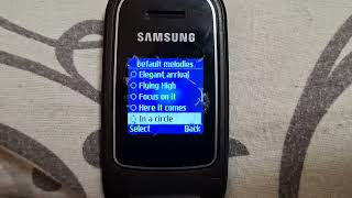 Samsung Galaxy E1150i Ringtones [upl. by Aramanta]