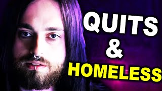 Plagued Moth QUITS Youtube amp Says Hes HOMELESS in New Video Calling Me Out [upl. by Leyameg]