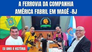 Ferrovia da Companhia América Fabril em Magé RJ 4 [upl. by Darcee950]