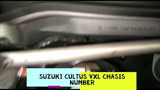 Suzuki Cultus vxl Chasis number [upl. by Ennael]