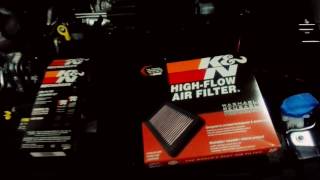 Unboxing KampN Filter Abriendo el filtro de aire de alto flujo KampN para mi Seat Leon 14 TSI 2016 [upl. by Esir700]