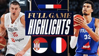 FRANCE vs SERBIA  FULL GAME HIGHLIGHTS  July 12 2024 [upl. by Dann716]