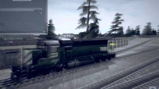 TRAINZ SIMULATOR 12 MLG PRO NOSTEAM RAILSHOTZ HD KINGS XROSS [upl. by Attinahs257]