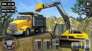 Construction simulator 3 57 Mini excavation work part 2  Android Games 2024 [upl. by Bridges]