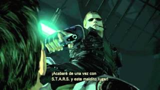 Muerte de Wesker RE1 Remake  duelo a muerte con cuchillos [upl. by Brill]