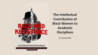 The Intellectual Contribution of Black Women to Academic Disciplines [upl. by Anerahs]