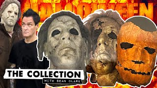 Rob Zombies Halloween amp Halloween 2 Screen Used Props  Myers Mask  The Collection with Sean Clark [upl. by Ahron]