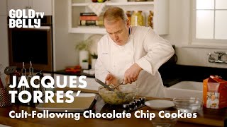 Jacques Torres Prepares His Famous Chocolate Chip Cookies [upl. by Soisinoid]