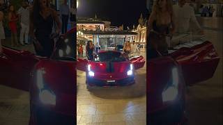 Ladies Arrive to Monte Carlo monaco short shorts youtubeshorts [upl. by Sulrac237]