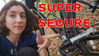 THE BEST BIKE LOCK ON AMAZON Kryptonite Kryptolok ULock [upl. by Kane]