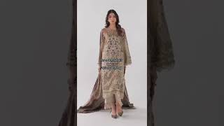 Maria b winter collection  Pakistani designer dresses  winter collection  wedding shorts [upl. by Dalohcin]