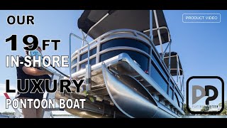 Product Video  19ft Luxury Inshore Pontoon Boat [upl. by Akiem827]