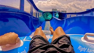 SplashMania Waterpark  Twin Turbo Slide [upl. by Josh267]