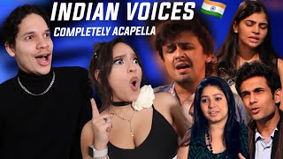 TURN OFF THE AUTOTUNE Waleska amp Efra react to PERFECT INDIAN VOCALS ft Chinmayi Sonu Sunidhi [upl. by Sidell268]